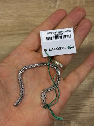 Pulsera Lacoste Plateada