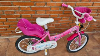 Bicicleta Infantil 16 Pulgadas Rosa