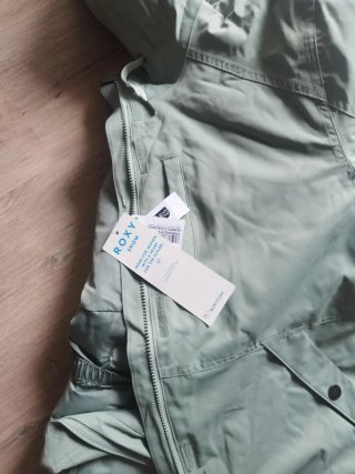 Chaqueta Roxy verde para nieve