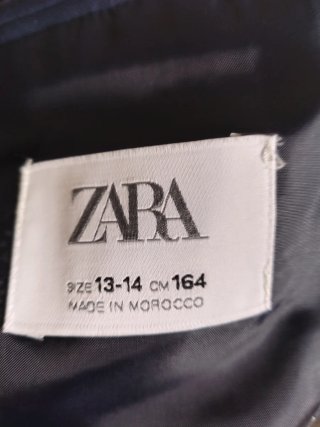 Traje completo de  Zara Azul Marino