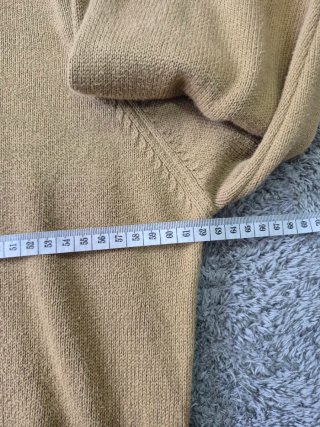 Jersey Lacoste Beige Cuello V Talla XXL
