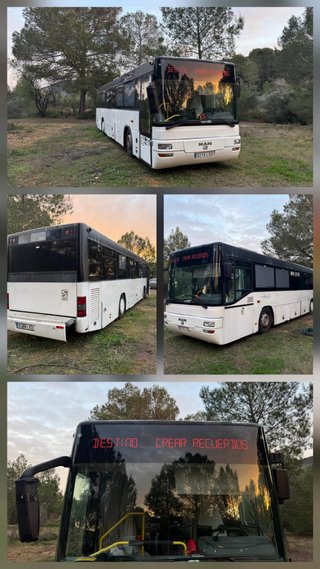 Casa con ruedas de 33m2 Autobus Camper Autocaravan