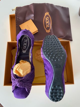 Zapatos Tod's Mujer Talla 37 Morado