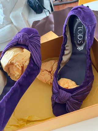 Zapatos Tod's Mujer Talla 37 Morado