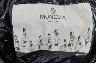 Chaqueta de plumas Moncler Negra