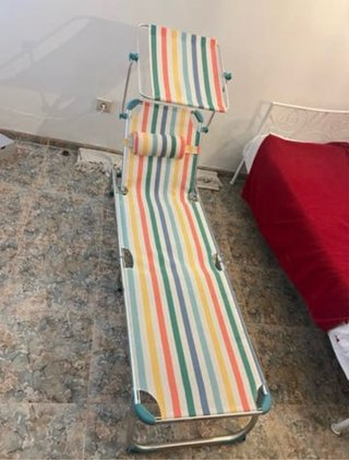 Tumbona Plegable de Playa