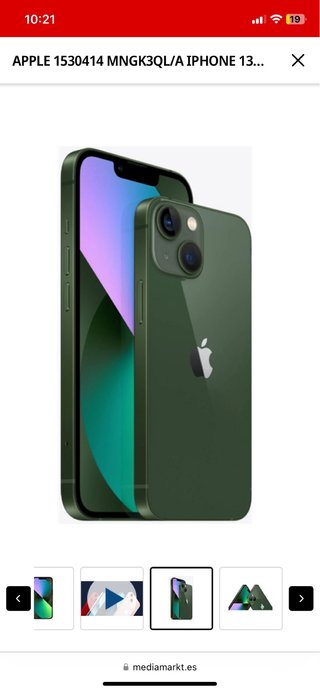 iPhone 13 Verde