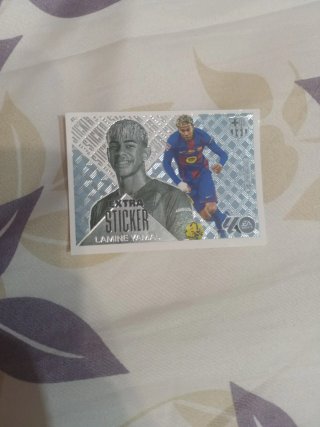 Cromo Extra Sticker Lamine Yamal