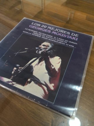 Vinilo Los 20 Mejores de Georges Moustaki