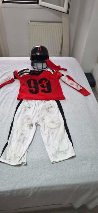 Conjunto Disfraz Americano Fútbol