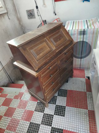 Escritorio Secreter Madera Vintage