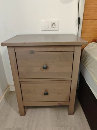 Cómoda Ikea Hemnes 6 cajones + 2 mesitas