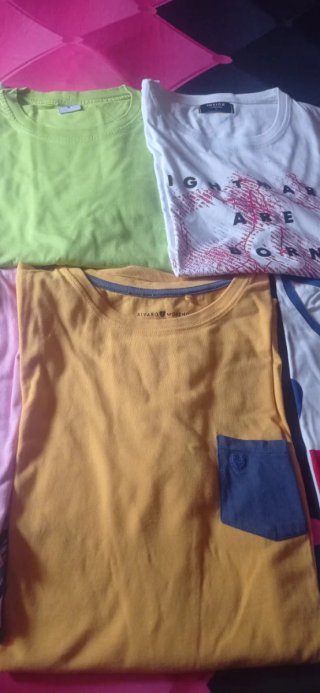 Lote 9 Camisetas Chico Talla L