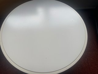Mesa redonda madera blanca Ikea