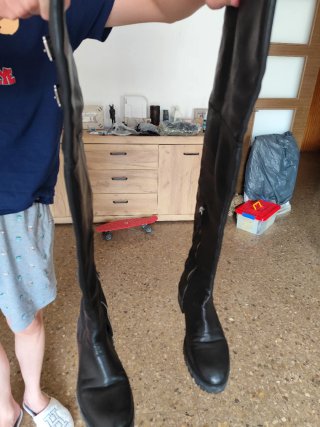 Botas mosqueteras Zara negras