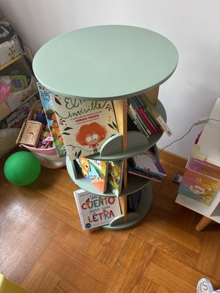 Estantería giratoria librería