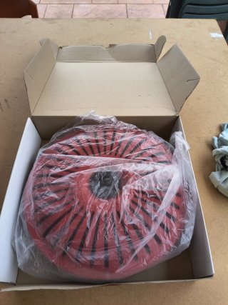 Brasero Eléctrico Rojo