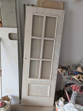 GRATIS - Puerta de madera con cristales