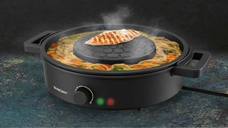 Plancha y Hot Pot SilverCrest 2 en 1