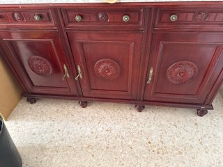 Mueble de Salón Clásico de Madera