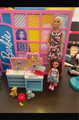 Set Barbie e Chelsea Veterinaria