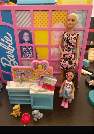 Set Barbie e Chelsea Veterinaria
