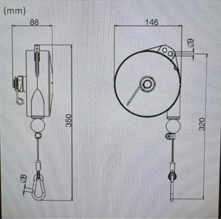 Equilibrador de herramientas TECNA 2-4 kg