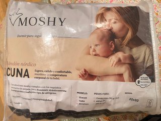 Edredón Nórdico Moshy para Minicuna 80x80