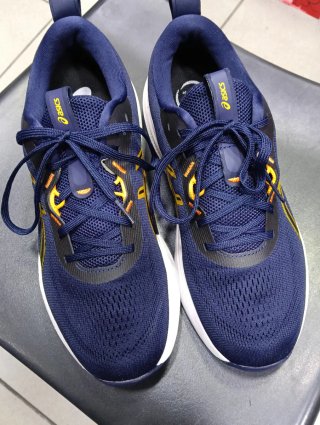 Zapatillas Asics Azul y Amarillo