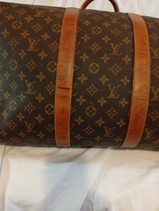 Borsone Louis Vuitton marrone