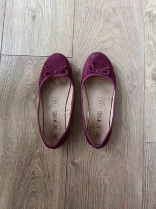 Bailarinas granates UNIT SHOES talla 36