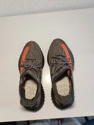 Adidas Yeezy Boost 350 V2 Gris Naranja.