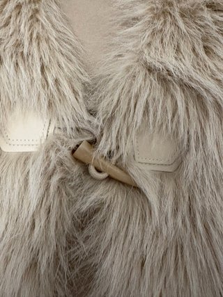 Chaleco Zara pelo sintético talla XS