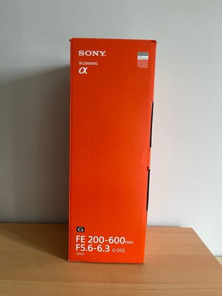 Sony FE 200-600mm F5.6-6.3 G OSS | RolanPro + Caja