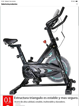 Bicicleta de Spinning GERZ RECOGIDA MADRID