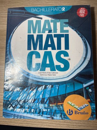 Matemáticas 2 Bachillerato