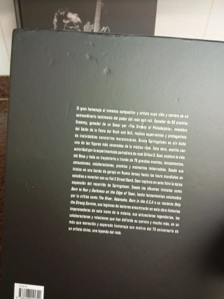Libro Springsteen 75 Aniversario