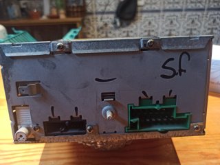 Radio CD Ford 6006E con manual