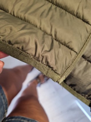 Chaqueta de plumas Mango kaqui
