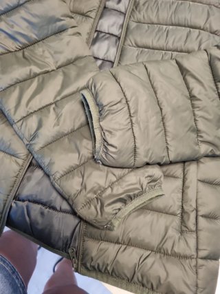 Chaqueta de plumas Mango kaqui