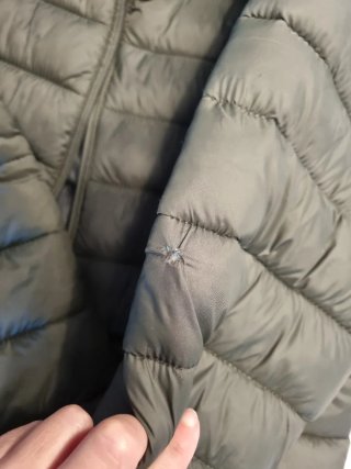 Chaqueta de plumas Mango kaqui