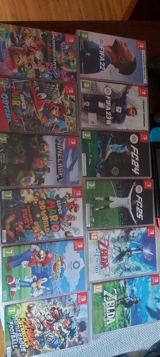 Nintendo Switch con Juegos