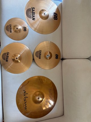 Platos de Batería Sabian B8 y Alchemy