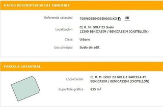 Solar en venta en Curva - Heliópolis en Benicasim/Benicàssim
