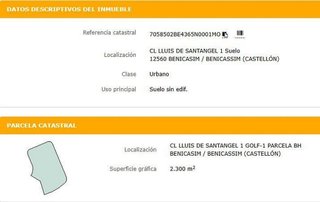 Solar en venta en Curva - Heliópolis en Benicasim/Benicàssim