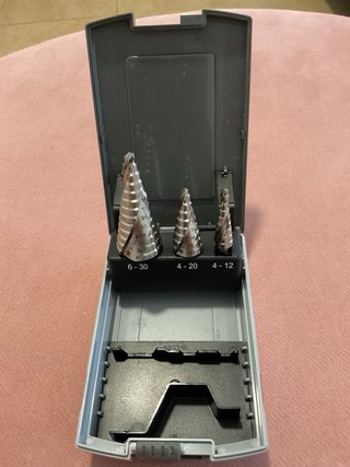 Set 3 Brocas Escalonadas Bosch HSS