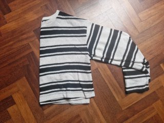 Jersey Cropped de Rayas Zara