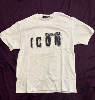 Maglietta DSQUARED2 ICON Bianca