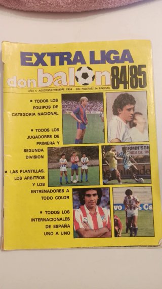 Revista Don Balón 1984/1985 Liga española