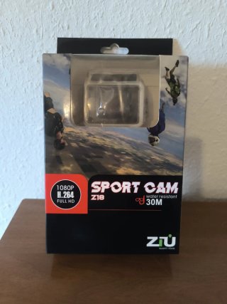 Cámara Deportiva ZTU Z18 1080P